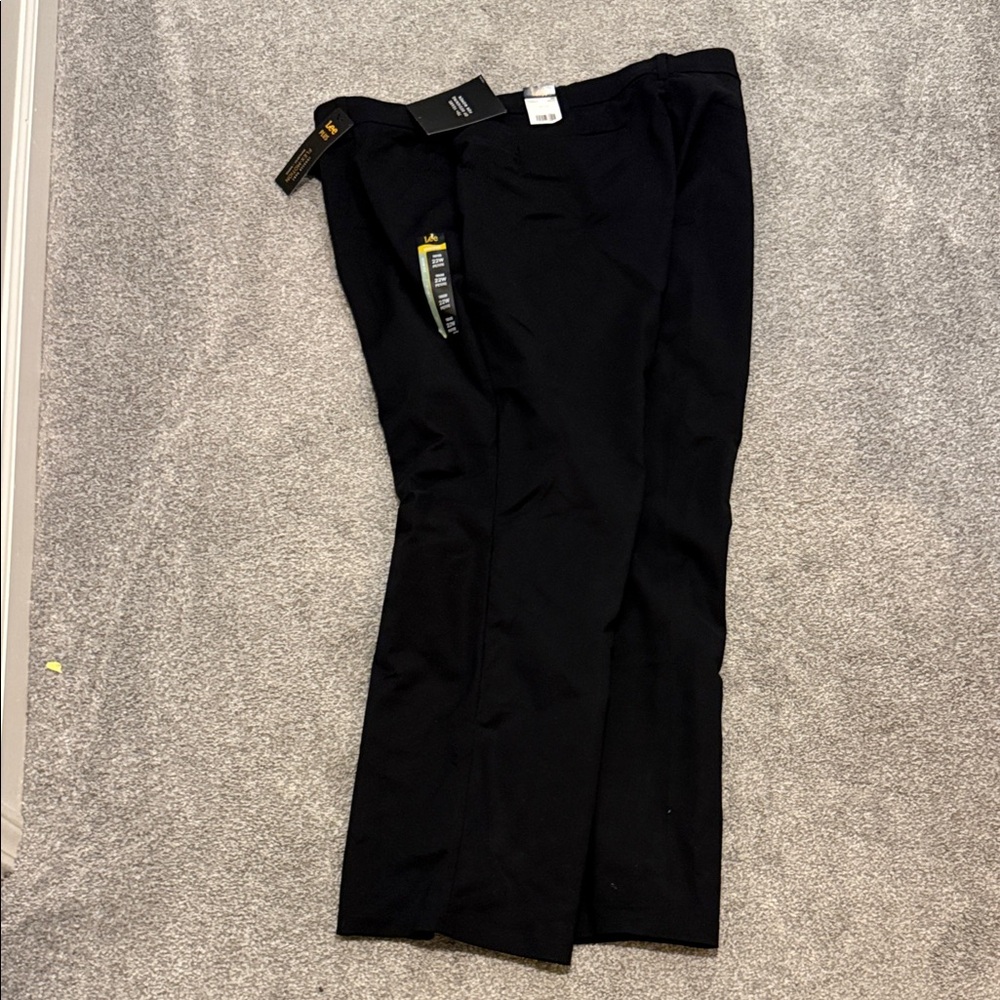 Lee Regular Fit Black Trousers
